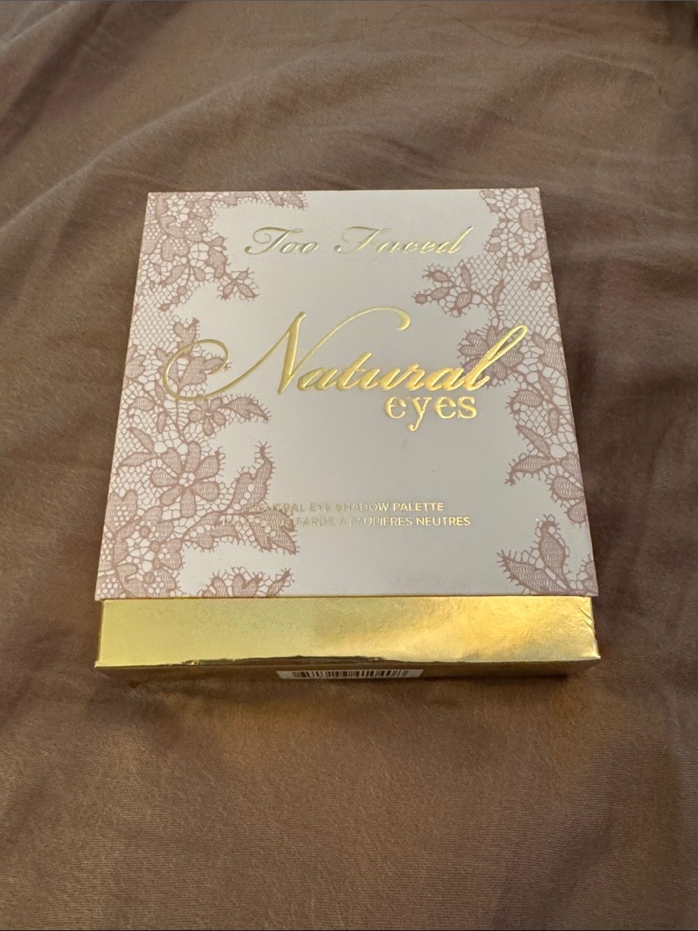 Too Faced Natural Eyes Palette - Nude Pink & Gold- BRAND NEW IN BOX!